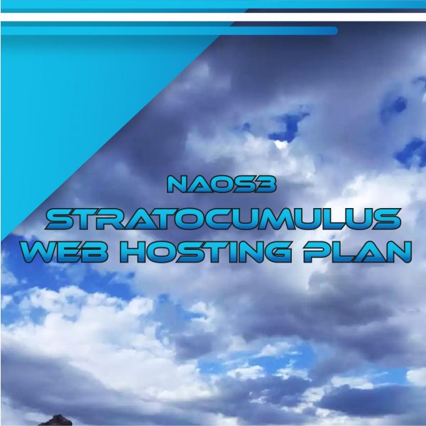 NAOS3 Stratocumulus Web Hosting Plan 80 GB