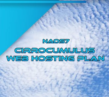 NAOS7 Cirrocumulus Web Hosting Plan 160 GB