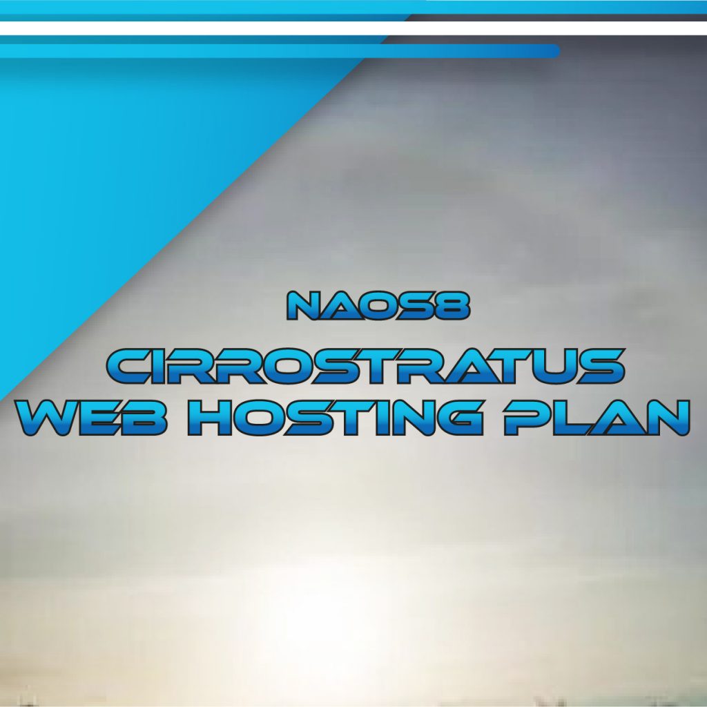 NAOS8 Cirrostratus Web Hosting Plan 180 GB